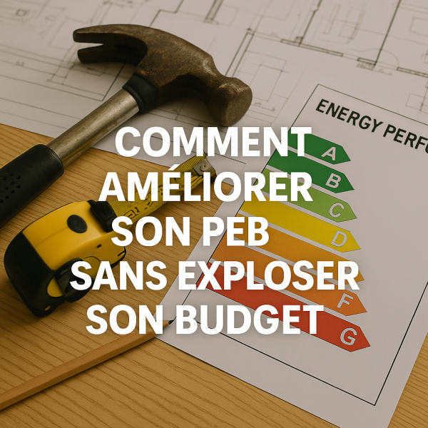 Comment améliorer son PEB sans exploser son budget